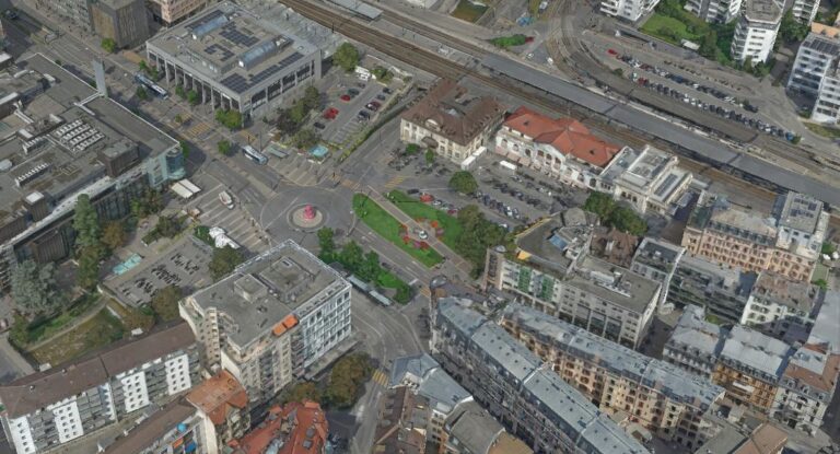Gare vue du ciel (uzufly)