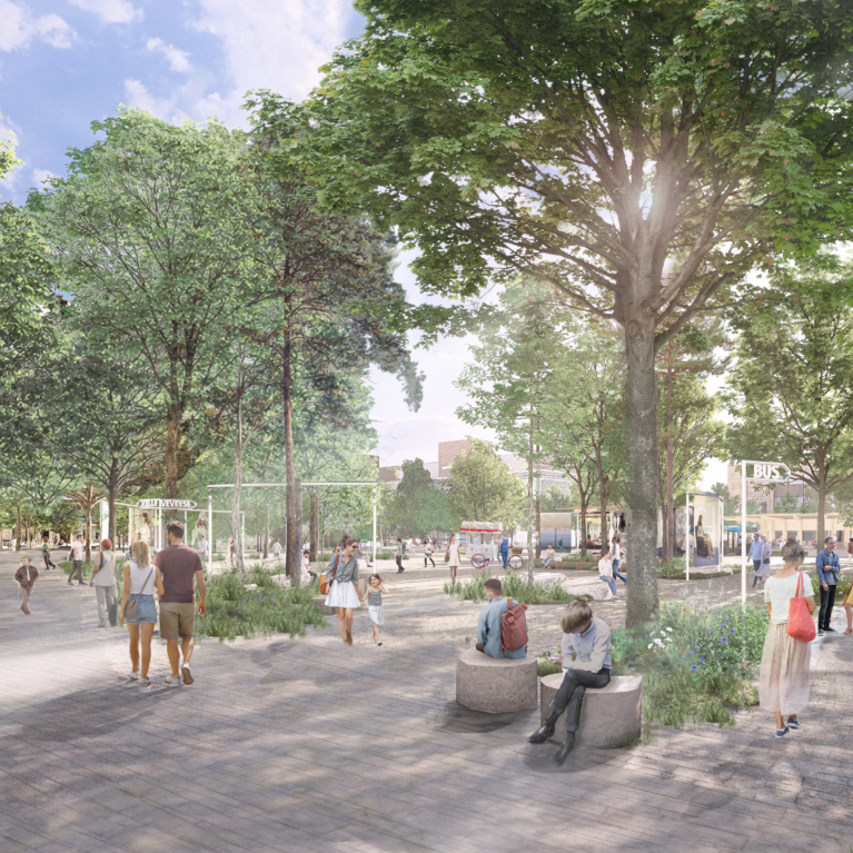 Les résultats du concours de la Place de la gare
