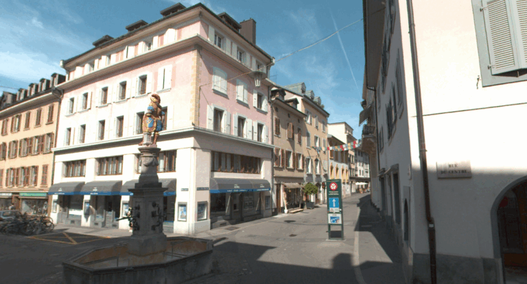Vieille-Ville - Création d'une zone piétonne